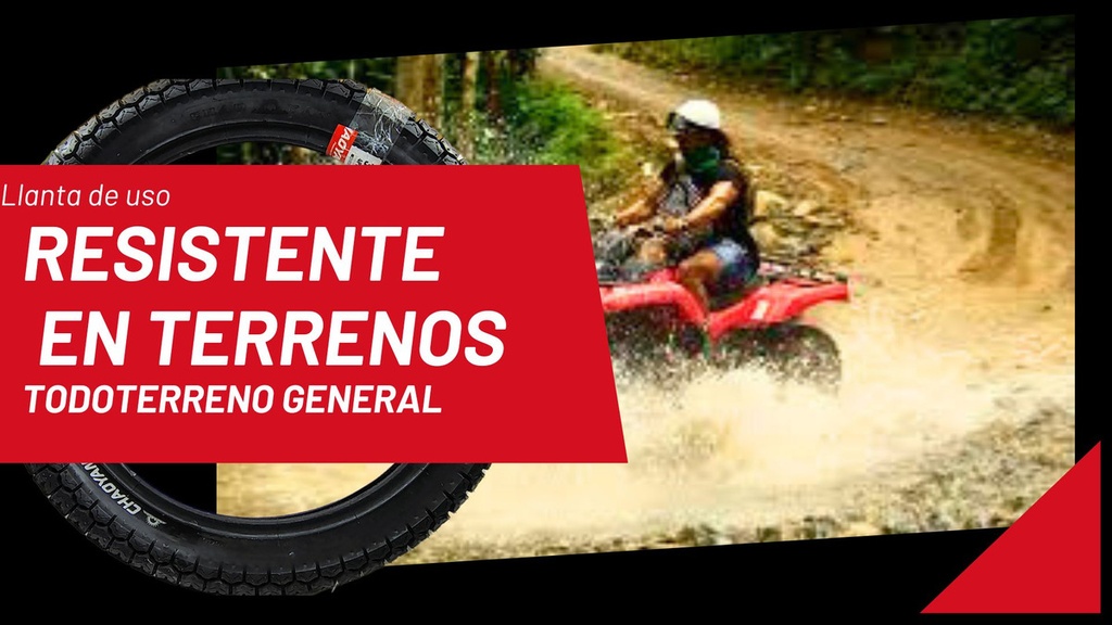 Llanta Moto Chaoyang H620 3.00-18 Tt 175kg 47p Dot