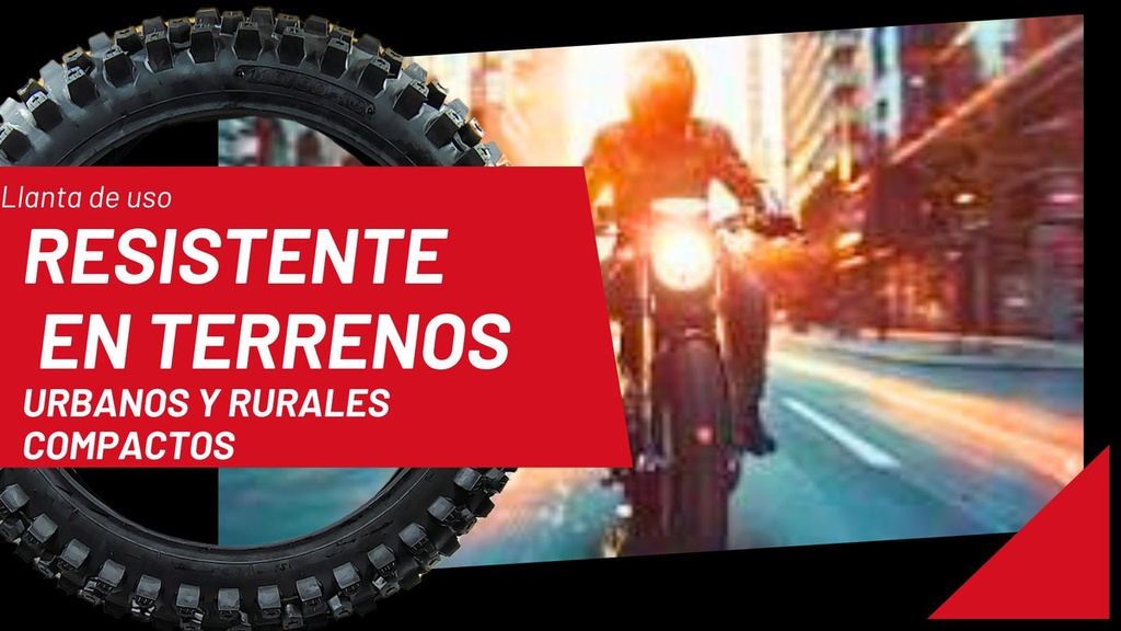 Llanta Moto Matsuma 110/90-18 Tt 6pr 67m