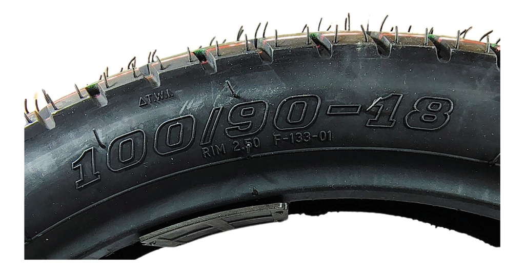 Llanta De  Moto Marca  Matsuma  100/90-18 Sin Cámara  Rin 18