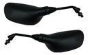 Espejo Retrovisor Moto Boxer 150 Negro 10mm Marca Red 1juego