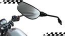 Espejo Retrovisor Moto Boxer 150 Negro 10mm Marca Red 1juego