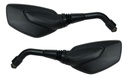 Espejo Retrovisor Moto Negro 10mm Pulsar 200ns Marca Red Par