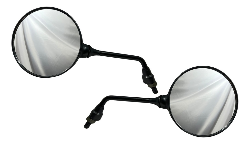 Espejo Retrovisor Moto Bajaj Boxer Redondo Negro Marca Soko