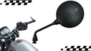 Espejo Retrovisor Moto Bajaj Boxer Redondo Negro Marca Soko