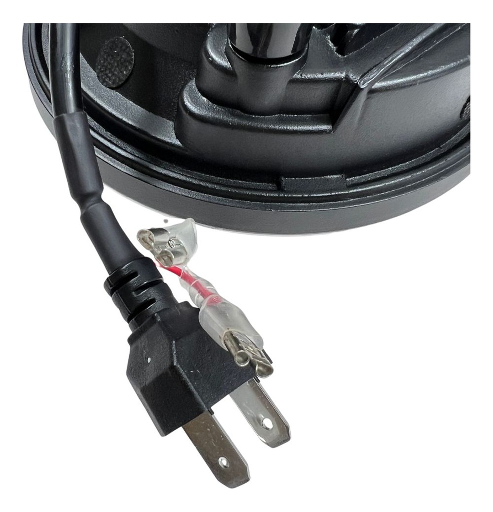 Faro Delantero Moto 5.75  Redondo Led Ojo Angel 6400lm