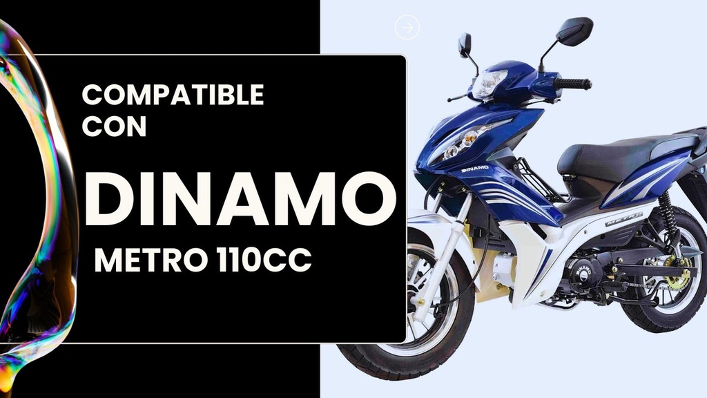 Faro Moto Delantero Completo Dinamo Metro 110cc Matsuma