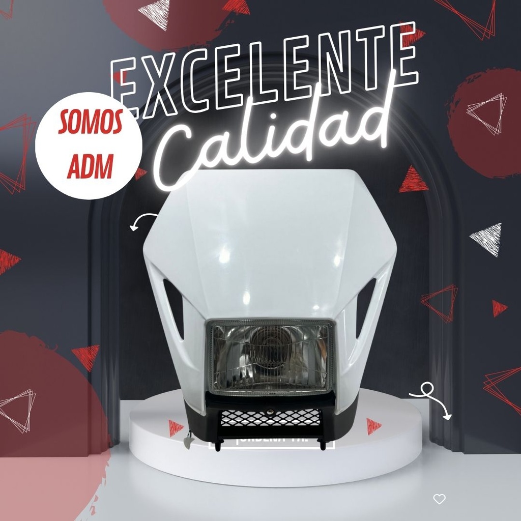 Faro Conjunto Completo Honda Xr250 Tornado
