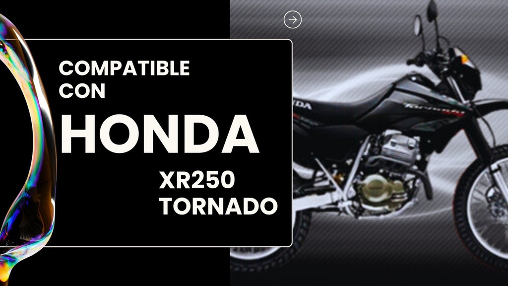 Faro Conjunto Completo Honda Xr250 Tornado
