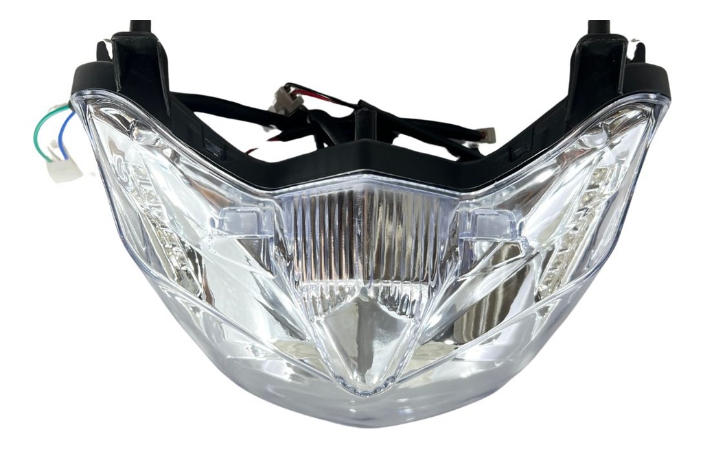 Faro Led Y Halogeno P/ Moto Italika Ft180 13-17/ft200 14-15