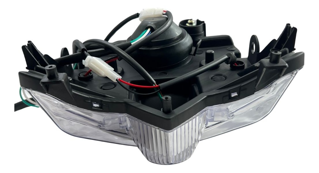 Faro Led Y Halogeno P/ Moto Italika Ft180 13-17/ft200 14-15