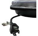 Faro 7 Pulgadas Delantero Cuadrado Led Angel 6400*2lm 1 Par