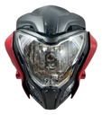 Faro Completo Bajaj Pulsar 200 Rojo Marca Matsuma