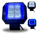 Faro Cuadrado Auxiliar Hyperled Ojo Angel Azul Blanco 20w