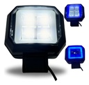 Faro Cuadrado Auxiliar Hyperled Ojo Angel Azul Blanco 20w