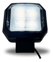 Faro Cuadrado Auxiliar Hyperled Ojo Angel Azul Blanco 20w
