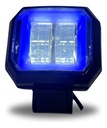 Faro Cuadrado Auxiliar Hyperled Ojo Angel Azul Blanco 20w