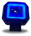Faro Cuadrado Auxiliar Hyperled Ojo Angel Azul Blanco 20w