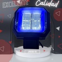 Faro Cuadrado Auxiliar Hyperled Ojo Angel Azul Blanco 20w