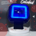 Faro Cuadrado Auxiliar Hyperled Ojo Angel Azul Blanco 20w