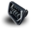 Par Faros Delanteros Rectangulares Led Ojo Angel Flecha 7in