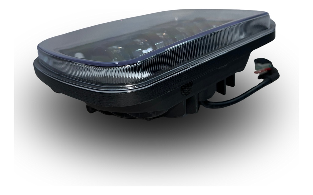 Par Faros Delanteros Rectangulares Led Ojo Angel Flecha 7in