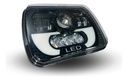Par Faros Delanteros Led 7in Angel Lupa 6800*2lm