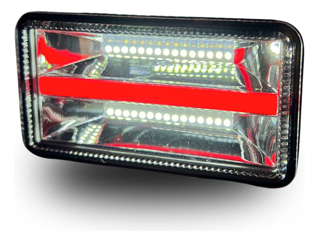 Faro Auxiliar Hyperled 30 Rojo 36w 4200lm Universal