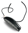 Faro Led Carcasa Negra Luz Blanco-azul