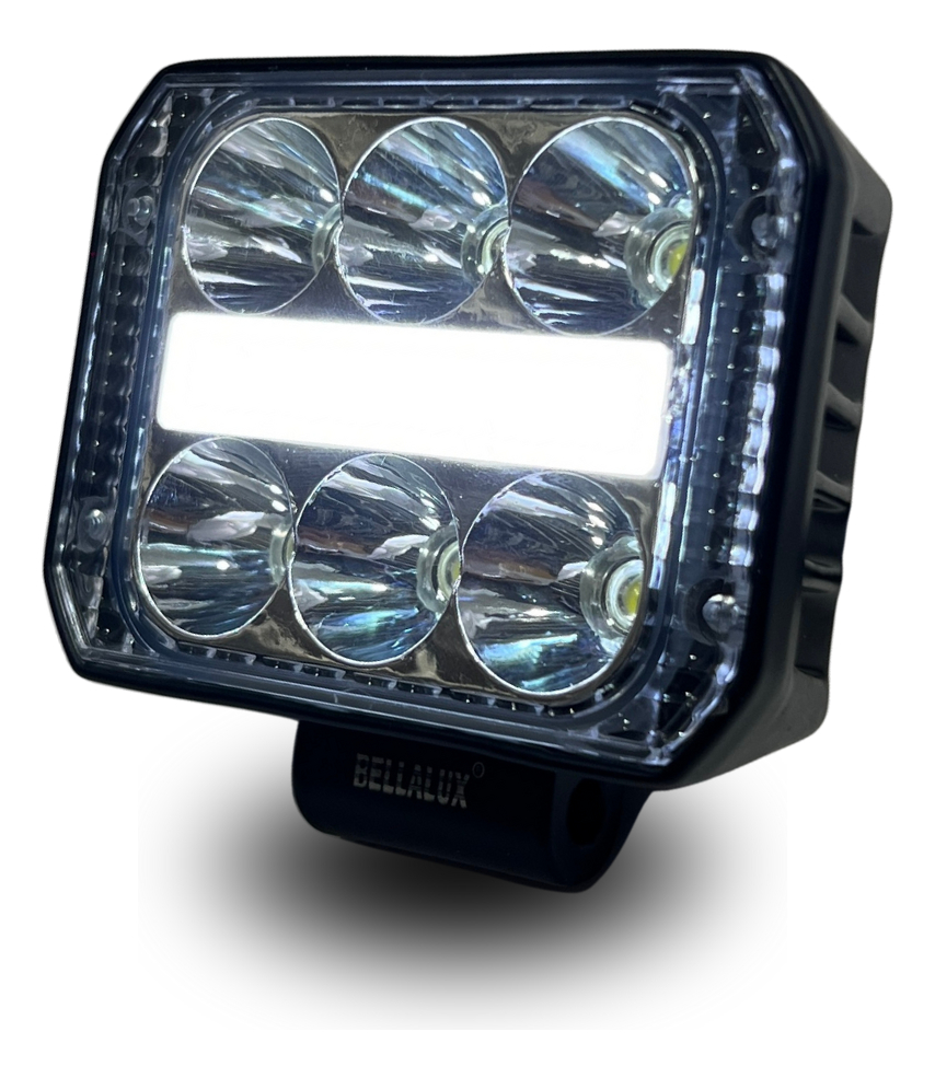 Faro Auxiliar Hyper 6led Ojo Angel 10-80v 3200lm