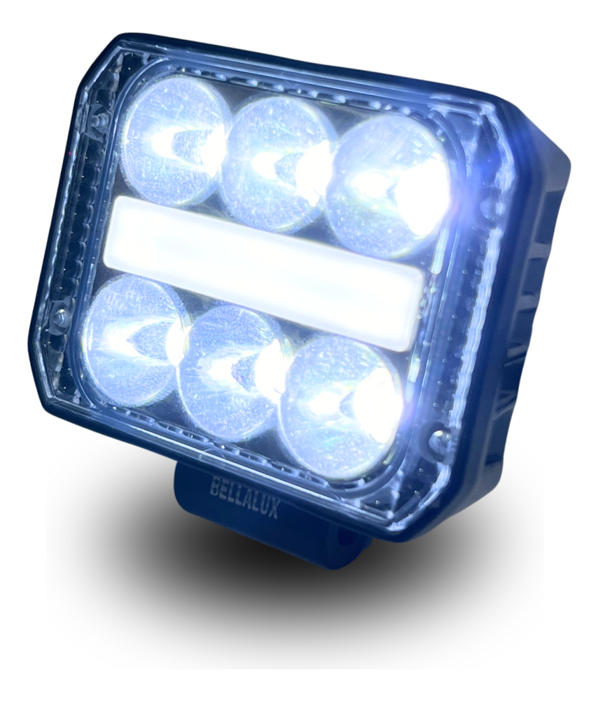 Faro Auxiliar Hyper 6led Ojo Angel 10-80v 3200lm