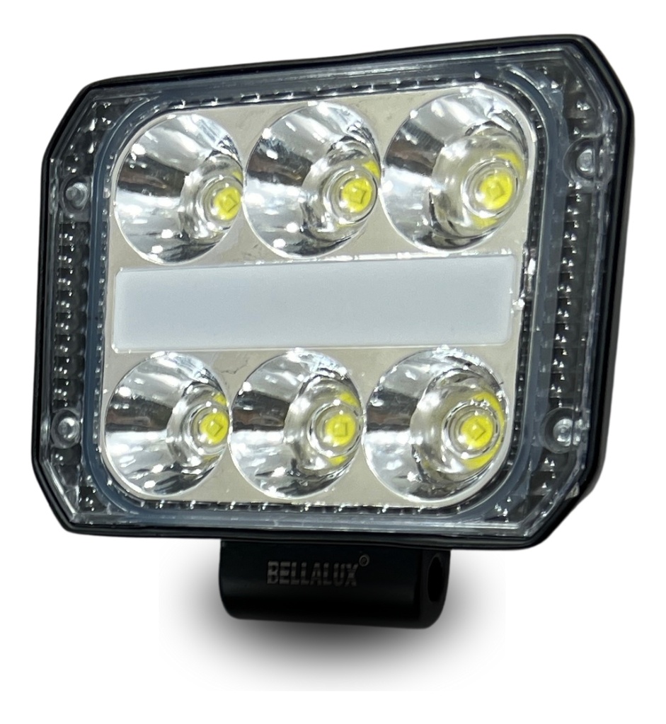 Faro Auxiliar Hyper 6led Ojo Angel 10-80v 3200lm