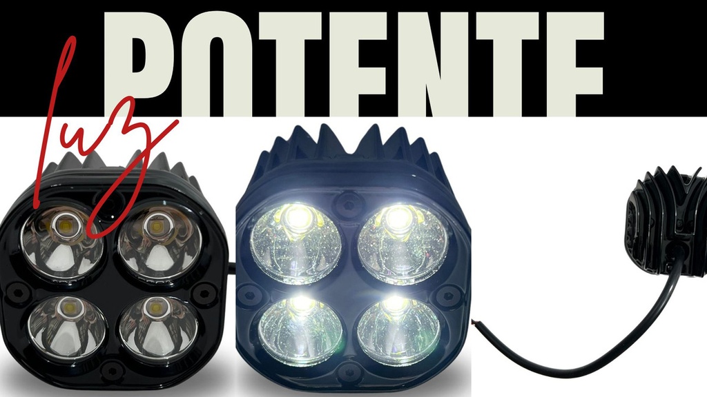 Faro Auxiliar Hyper 13led 40w 5600lm