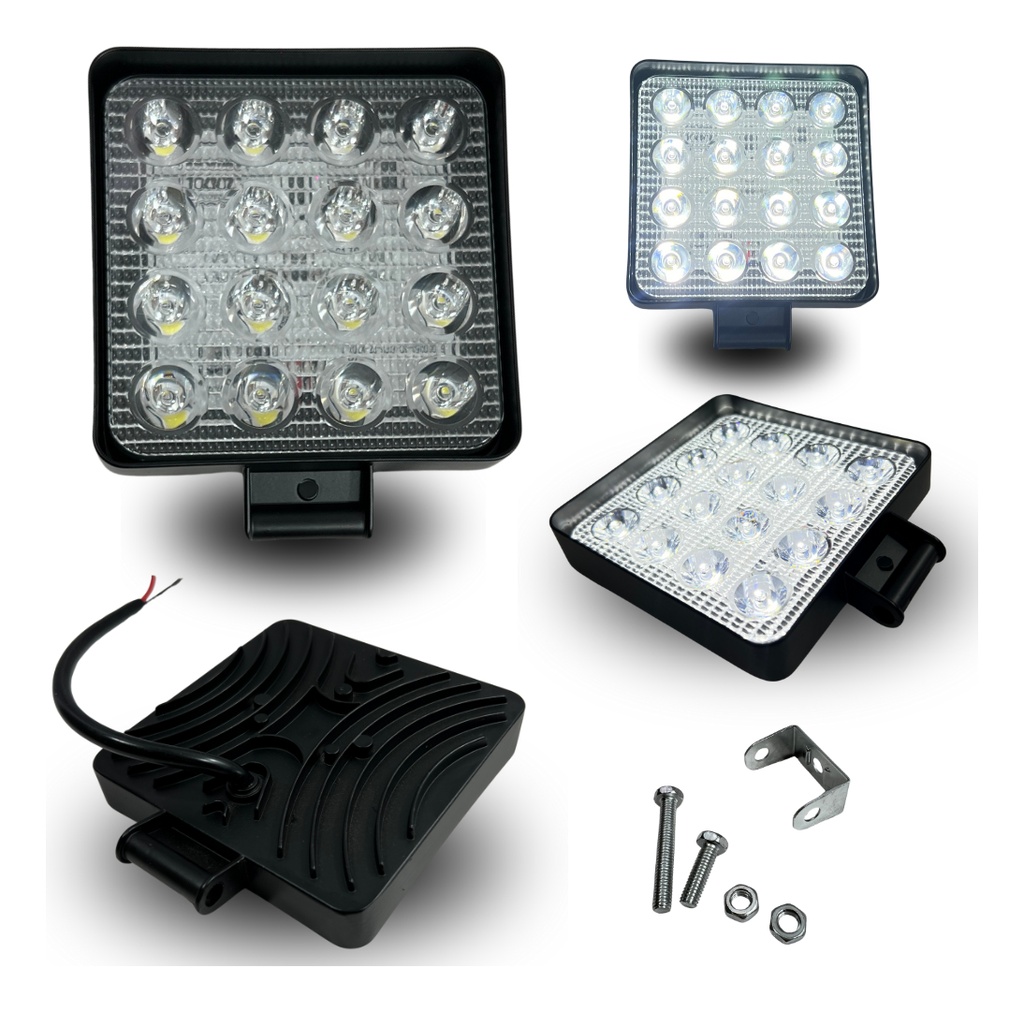 Faro Auxiliar Hiperled Universal 12-80v 27w-48w 1500lm-220ml