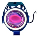 Faro Mini Auxiliar Hyperled Lupa Ojo Diablo Angel