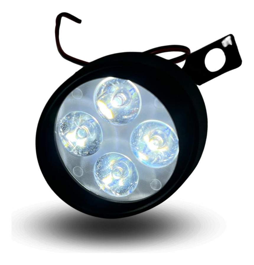 Par Faro Auxiliar Led Ir1590 8-80v 16w Negro