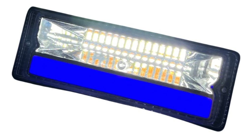 Faro Auxiliar Hyper 18led Bi-color Ojo Angel 3800