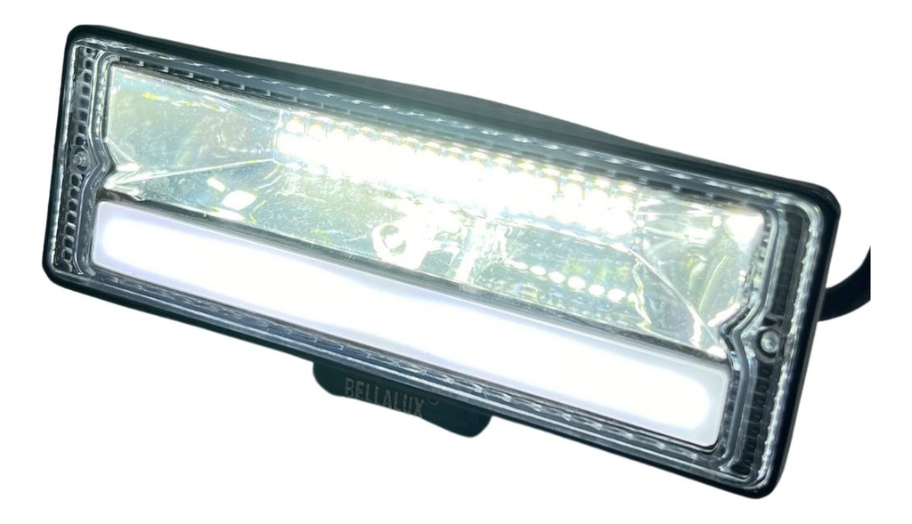 Faro Auxiliar Hyper 18led Bi-color Ojo Angel 3800