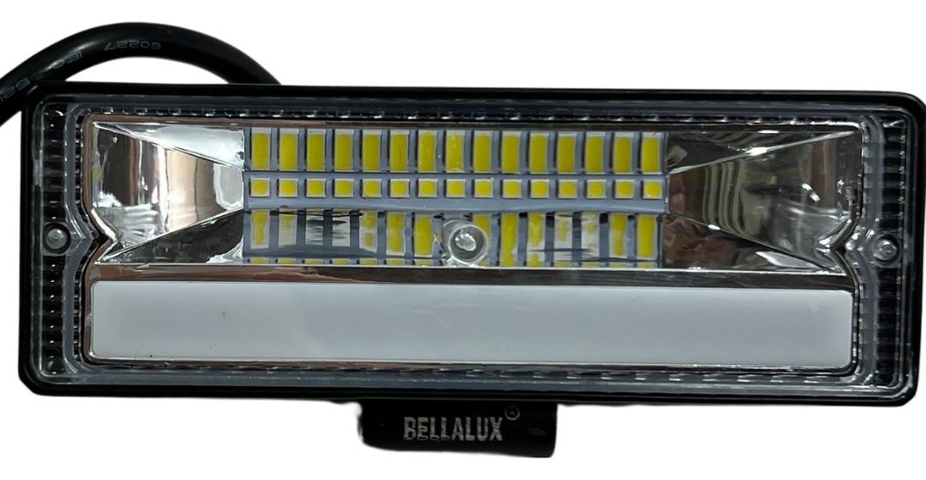 Faro Auxiliar Hyper 18led Bi-color Ojo Angel 3800