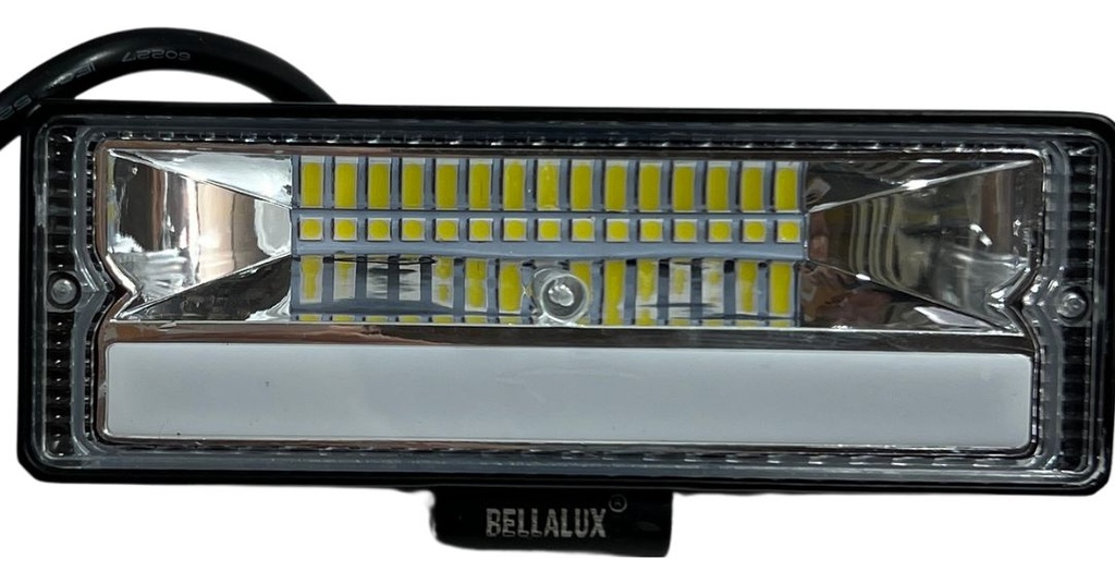 Faro Auxiliar Hyper 18led Bi-color Ojo Angel 3800
