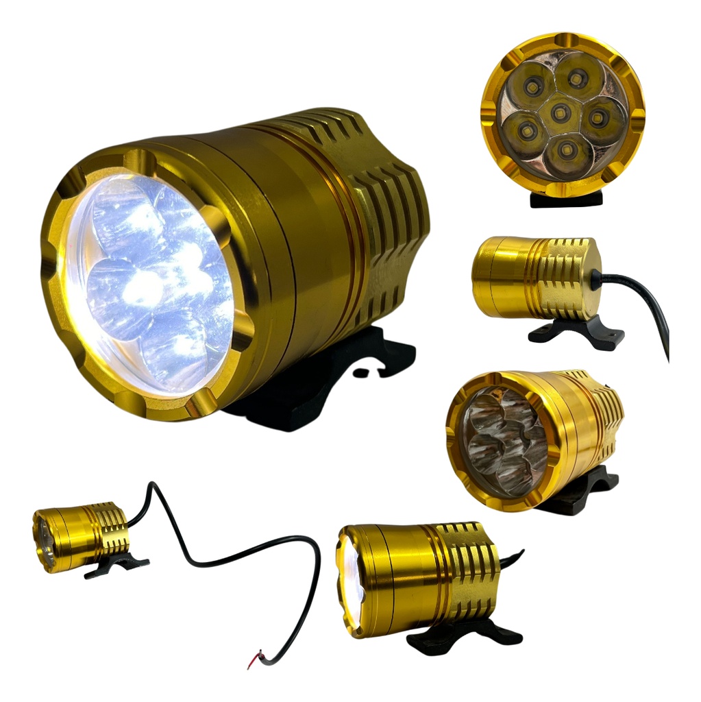 Faro Auxiliar Hyperled 60w 8000k 6000lm Colores Varios