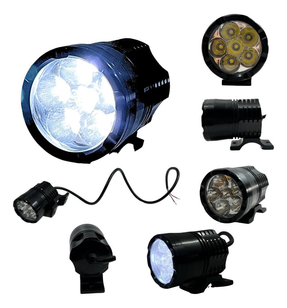 Faro Auxiliar Hyperled 60w 8000k 6000lm Colores Varios