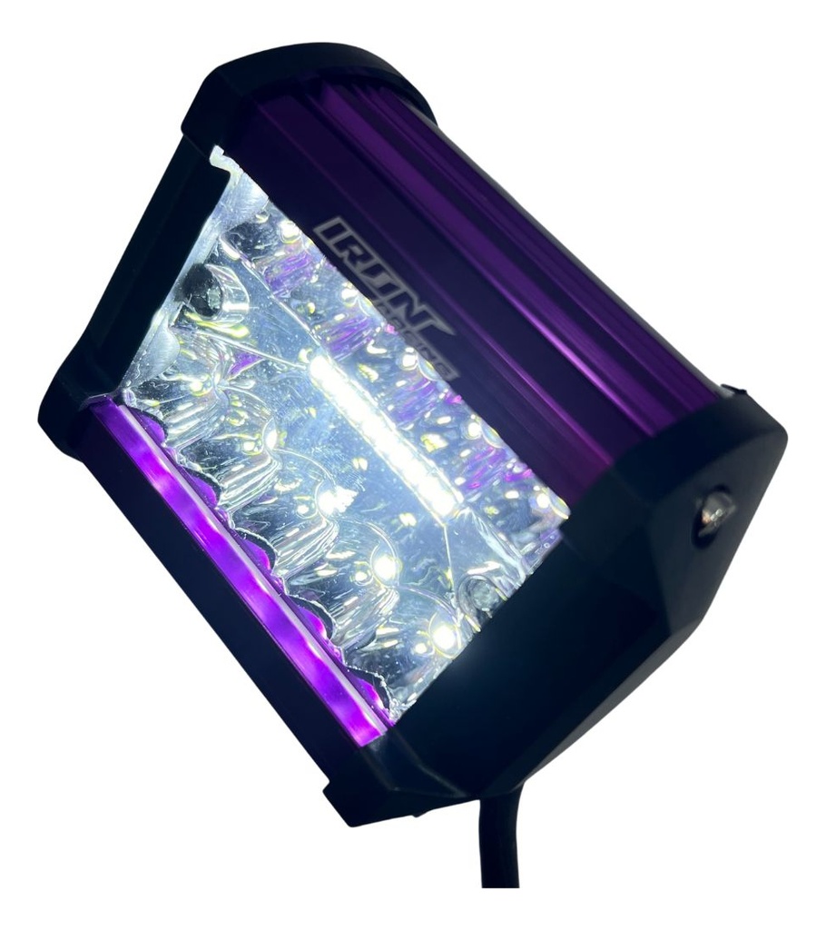Faro Auxiliar Hyperled 60w 7000k 4000lm 12-48v 8 Colores