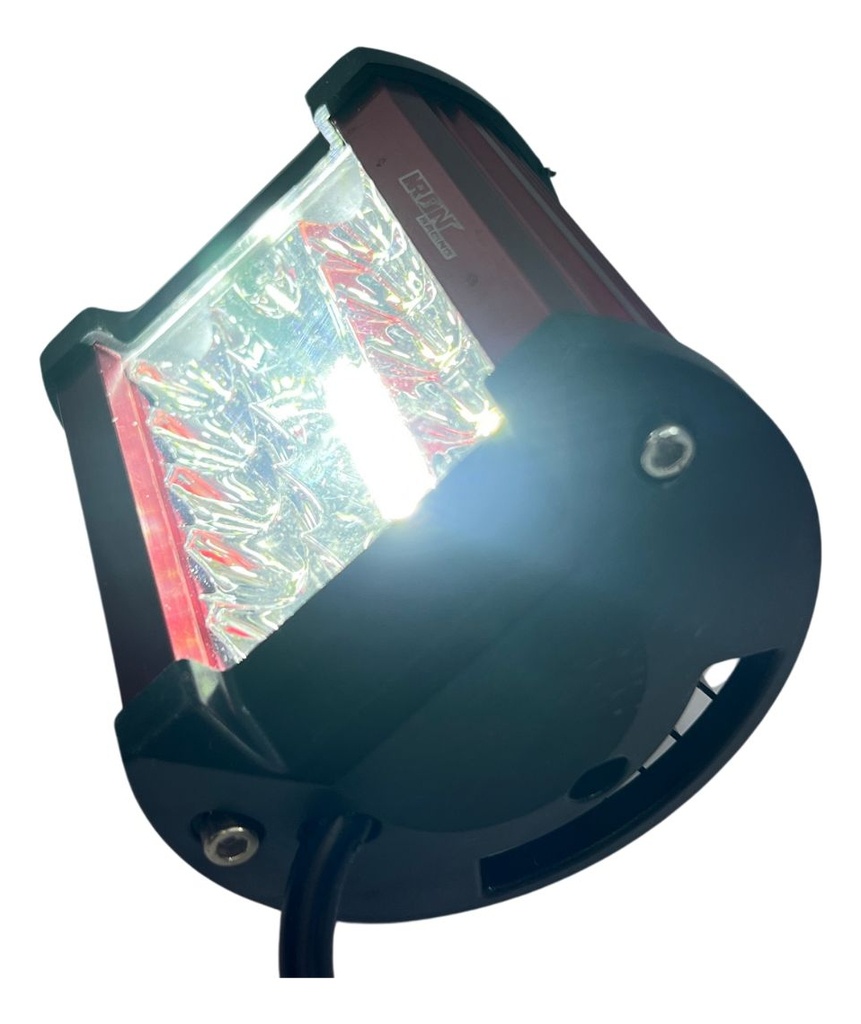 Faro Auxiliar Hyperled 60w 7000k 4000lm 12-48v 8 Colores