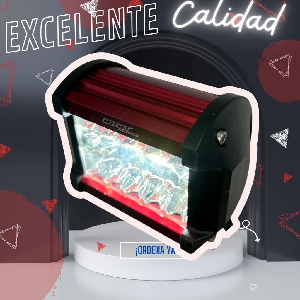 Faro Auxiliar Hyperled 60w 7000k 4000lm 12-48v 8 Colores