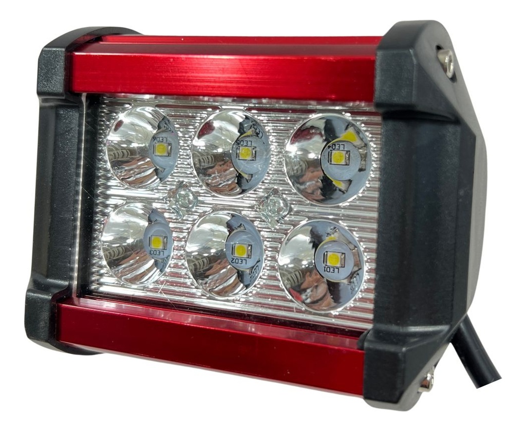 Faro Auxiliar Hyperled Ir-1810 8-80v 18w 1200lm 7 Colores
