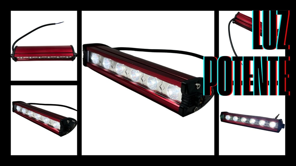 Faro Auxiliar Hyperled 8-80v 18w 1200lm 8 Variantes Carcasa