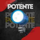 Faro Led Moto Luz Blanca Carcasa Azul 10w