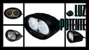 Faro Auxiliar Hyperled Luz Blanca Estrobo 20w 2300lm Negro