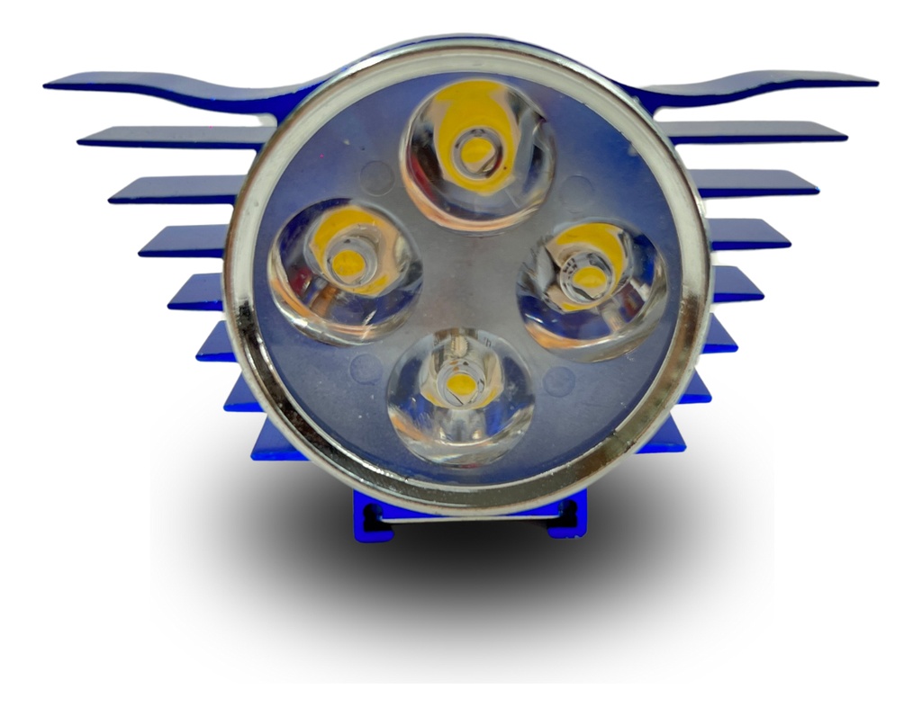Faro Auxiliar Hyperled Alitas 8-80v  200lm 7 Colores Carcasa