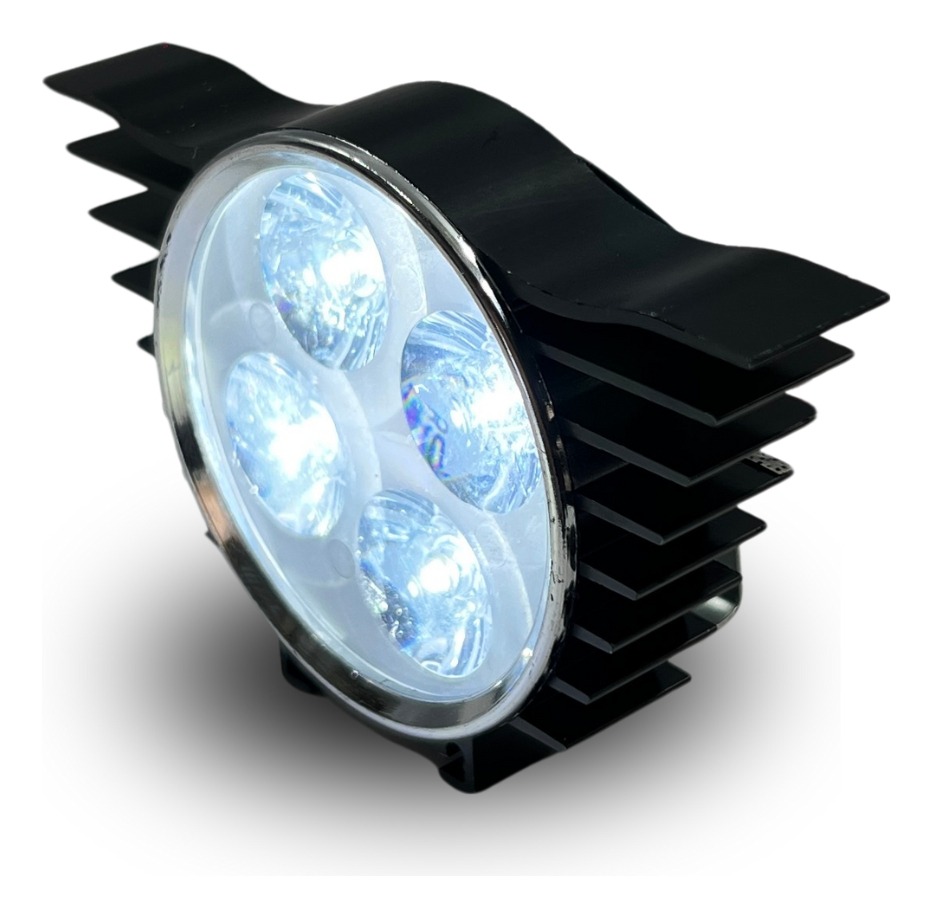Faro Auxiliar Hyperled Alitas 8-80v  200lm 7 Colores Carcasa